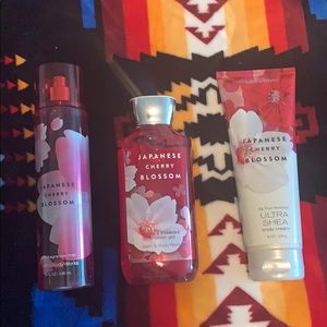 Bath and Body Works: Japanese Cherry Blossom Set